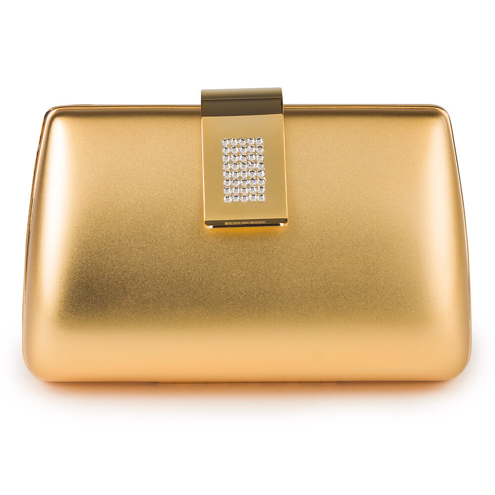 Farfalla Brass Metal Bag